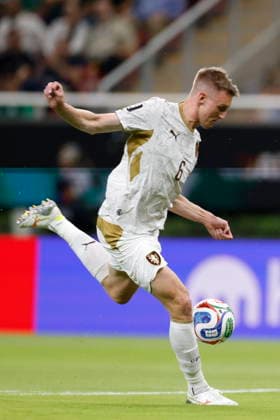 FIFA World Cup, WM, Weltmeisterschaft, Fussball 2026 - Group A - South Korea vs Czechia Stepan Chaloupek of Czechia controls the ball during the FIFA World Cup 2026 Group A match between South Korea and Czechia in Guadalajara, Mexico, 11 June 2026. GUADALAJARA Mexico  Copyright: xFRANCISCOxGUASCOx