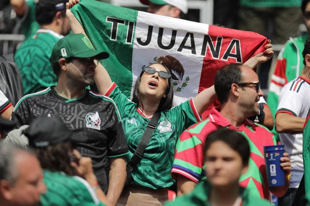 June 11, 2026, Mexico City, Ciudad de Mexico, Mexico: A Mexican woman supports the Mexico national football team during the 2026 FIFA World Cup, WM, Weltmeisterschaft, Fussball opening ceremony at Estadio Azteca. on June 11, 2026 in Mexico City, Mexico. Mexico City Mexico - ZUMAe321 20260611_zsa_e321_194 Copyright: xIanxRoblesx