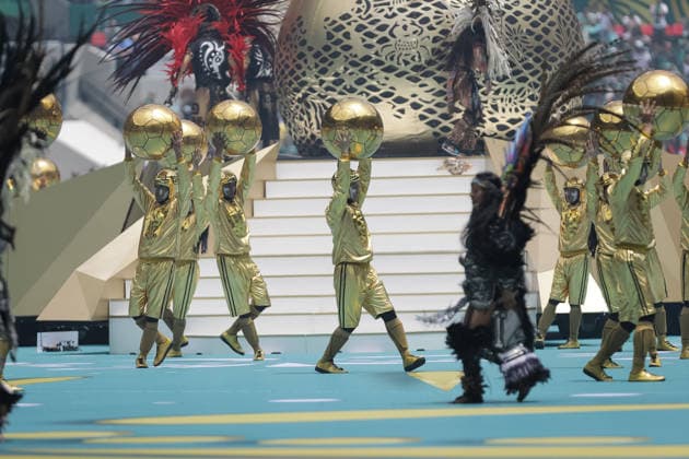 June 11, 2026, Mexico City, Ciudad de Mexico, Mexico: The 2026 FIFA World Cup, WM, Weltmeisterschaft, Fussball opening ceremony at Estadio Azteca. on June 11, 2026 in Mexico City, Mexico. 2026 FIFA World Cup Opening Ceremony  - ZUMAe321 20260611_zsa_e321_237 Copyright: xIanxRoblesx