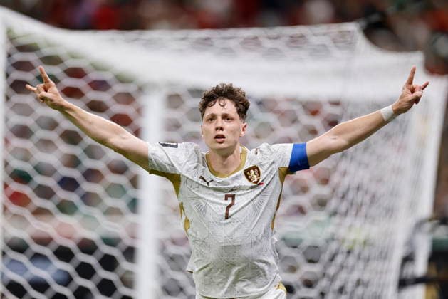 FIFA World Cup, WM, Weltmeisterschaft, Fussball 2026 - Group A - South Korea vs Czechia Ladislav Krejci of Czechia celebrates after scoring the 0-1 goal during the FIFA World Cup 2026 Group A match between South Korea and Czechia in Guadalajara, Mexico, 11 June 2026. GUADALAJARA Mexico  Copyright: xFRANCISCOxGUASCOx