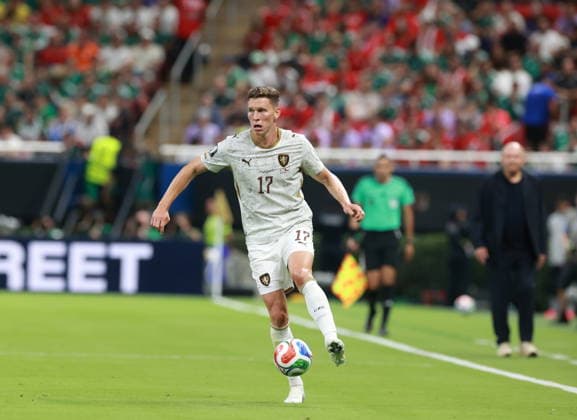 FIFA World Cup, WM, Weltmeisterschaft, Fussball 2026 - Group A - South Korea vs Czechia Lukas Provod of Czechia controls the ball during the FIFA World Cup 2026 Group A match between South Korea and Czechia in Guadalajara, Mexico, 11 June 2026. GUADALAJARA Mexico  Copyright: xALEXxCRUZx