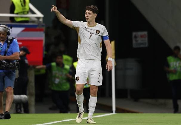 South Korea v Czechia - FIFA World Cup, WM, Weltmeisterschaft, Fussball 2026 - Group A ZAPOPAN, MEXICO - JUNE 11: Ladislav Krejci (7) of Czechia celebrates after scoring a goal during the 2026 FIFA World Cup First Stage Group A match between South Korea and Czechia at Estadio Akron (Guadalajara Stadium) in Zapopan, Guadalajara, Mexico on June 11, 2026. Luciano Gonzalez Anadolu Zapopan Mexico. Editorial use only. Please get in touch for any other usage.  Copyright: x2026xAnadoluxLucianoxGonzalezx