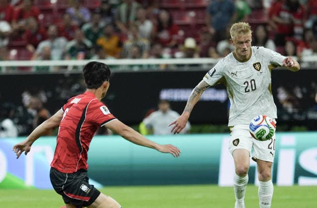 South Korea v Czechia - FIFA World Cup, WM, Weltmeisterschaft, Fussball 2026 - Group A ZAPOPAN, MEXICO - JUNE 11: Jaroslav Zeleny of Czechia in action during the 2026 FIFA World Cup First Stage Group A match between South Korea and Czechia at Estadio Akron (Guadalajara Stadium) in Zapopan, Guadalajara, Mexico on June 11, 2026. Luciano Gonzalez Anadolu Zapopan Mexico. Editorial use only. Please get in touch for any other usage.  Copyright: x2026xAnadoluxLucianoxGonzalezx