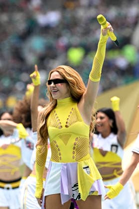 (260612) -- MEXICO CITY, June 12, 2026 -- Singer Shakira performs during the opening ceremony of the 2026 FIFA World Cup, WM, Weltmeisterschaft, Fussball at Mexico City Stadium in Mexico City, Mexico, June 11, 2026. ) (SP)MEXICO-MEXICO CITY-FOOTBALL-FIFA WORLD CUP-OPENING CEREMONY WuxWei 