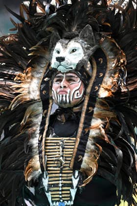 (260612) -- MEXICO CITY, June 12, 2026 -- An artist performs during the opening ceremony of the 2026 FIFA World Cup, WM, Weltmeisterschaft, Fussball at Mexico City Stadium in Mexico City, Mexico, June 11, 2026. ) (SP)MEXICO-MEXICO CITY-FOOTBALL-FIFA WORLD CUP-OPENING CEREMONY WuxWei 