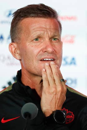 Canada s head coach, Jesse Marsch, attends a press conference, PK, Pressekonferenz in Toronto, Canada, 11 June 2026. Press conference with the Canadian national team, Nationalteam !ACHTUNG: NUR REDAKTIONELLE NUTZUNG!  Copyright: xBienvenidoxVelascox GR5014 0858942425st