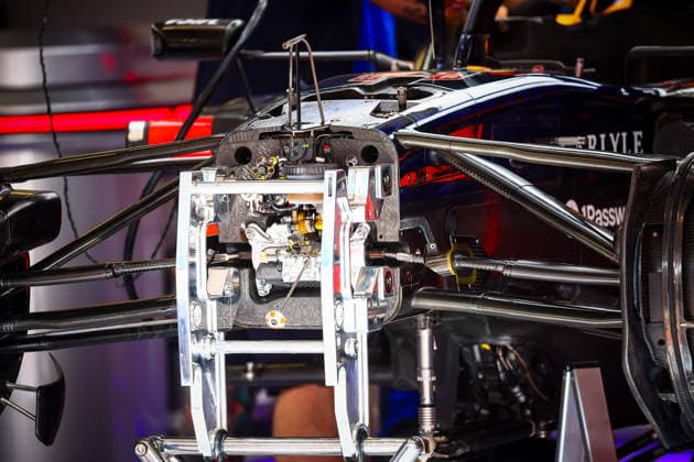 IPA85600197 - Red Bull technical details, during the Barcelona-Catalunya Grand Prix, Barcelona, June 11–14, 2026, Montmeló, 2026 Formula 1 World Championship, WM, Weltmeisterschaft  Copyright: xFedericoxBasile IPAxSportx xx 85600197
