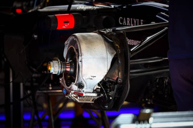 IPA85600183 - Red Bull Brakes technical details, during the Barcelona-Catalunya Grand Prix, Barcelona, June 11–14, 2026, Montmeló, 2026 Formula 1 World Championship, WM, Weltmeisterschaft  Copyright: xFedericoxBasile IPAxSportx xx 85600183