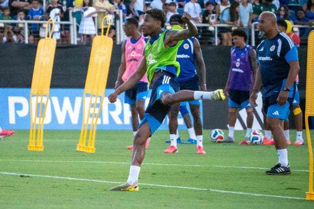 Fußball, FIFA WM 2026, Nationalteam Curacao, Training June 11, 2026, Boca Raton, Fl, USA: CuraoÂßao players practice finishing during a training session in Boca Raton before their firstÃ¢â‚¬˜ever FIFA World Cup, WM, Weltmeisterschaft, Fussball Boca Raton USA - ZUMAc343 0858954919st Copyright: xChrisxBeckettx