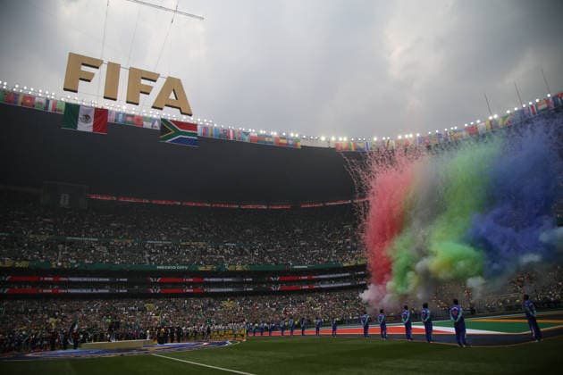 Fußball, FIFA WM 2026, Eröffnungsfeier in Mexiko Stadt #5 2026 FIFA World Cup, WM, Weltmeisterschaft, Fussball Opening Ceremony Performance during the 2026 FIFA World Cup opening ceremony at Estadio Azteca. on June 11, 2026 in Mexico City, Mexico. Mexico City CDMX Mexico Copyright: xIsmaelxRosasx