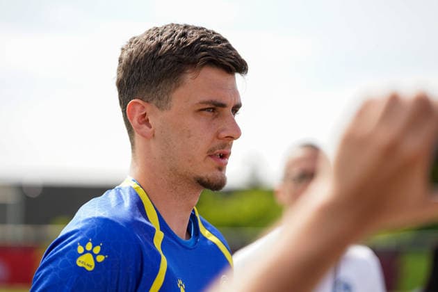 Bosnia and Herzegovina Training Day - 2026 FIFA World Cup, WM, Weltmeisterschaft, Fussball Benjamin TAHIROVIC 06 national football team attending media during the training day ahead the 2026 FIFA World Cup Group B match against Canada at Centennial Park. on June 11, 2026 in Toronto, Canada. Toronto Ontario Canada Copyright: xLeonardoxRamirezx