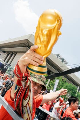 June 12, 2026, Seoul, Seoul, South Korea: Fans gather at Gwanghwamun Square in Seoul to cheer on South Korea during the FIFA World Cup, WM, Weltmeisterschaft, Fussball 2026 Group A match against the Czech Republic. Fans Watch South Korea Play Czech Republic In Seoul