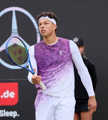 11.06.2026, Boss Open 2026, ATP, Tennis Herren Tour 250 Stuttgart, TTC Weissenhof, Tennis, im Bild: Ben Shelton (USA)