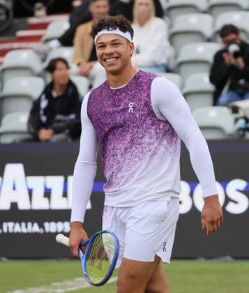 11.06.2026, Boss Open 2026, ATP, Tennis Herren Tour 250 Stuttgart, TTC Weissenhof, Tennis, im Bild: Ben Shelton (USA)