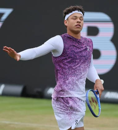 11.06.2026, Boss Open 2026, ATP, Tennis Herren Tour 250 Stuttgart, TTC Weissenhof, Tennis, im Bild: Ben Shelton (USA)