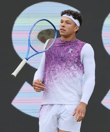 11.06.2026, Boss Open 2026, ATP, Tennis Herren Tour 250 Stuttgart, TTC Weissenhof, Tennis, im Bild: Ben Shelton (USA)