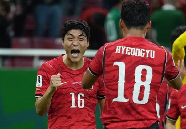 South Korea v Czechia - FIFA World Cup, WM, Weltmeisterschaft, Fussball 2026 - Group A ZAPOPAN, MEXICO - JUNE 11: Players of South Korea celebrate after the 2026 FIFA World Cup First Stage Group A match between South Korea and Czechia at Estadio Akron (Guadalajara Stadium) in Zapopan, Guadalajara, Mexico on June 11, 2026. Luciano Gonzalez Anadolu Zapopan Mexico. Editorial use only. Please get in touch for any other usage.  Copyright: x2026xAnadoluxLucianoxGonzalezx