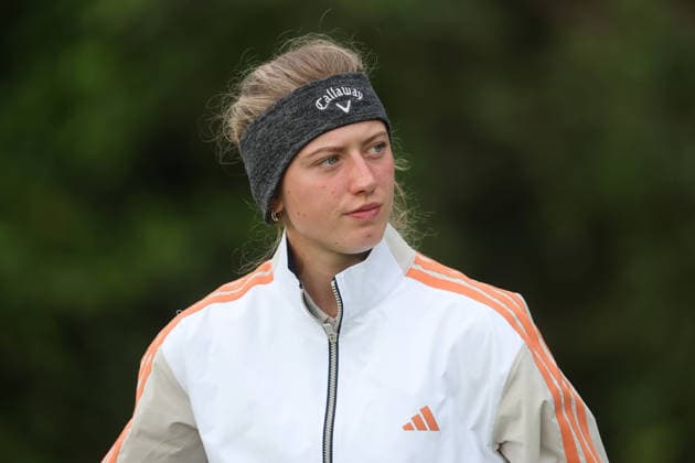 REPRO FREE *PRESS RELEASE NO REPRODUCTION FEE* EDITORIAL USE ONLY East of Ireland Women s Amateur Open, Woodbrook Golf Club, Dublin 12 6 2026 Olivia Costello Olivia Costello 12 6 2026  Copyright: x INPHO BryanxKeanex BK1_2968 copy