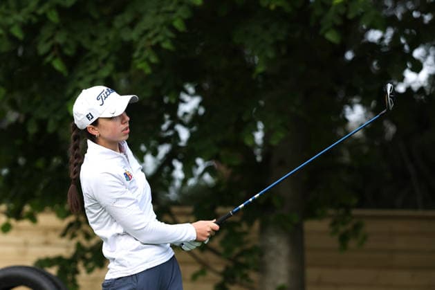 REPRO FREE *PRESS RELEASE NO REPRODUCTION FEE* EDITORIAL USE ONLY East of Ireland Women s Amateur Open, Woodbrook Golf Club, Dublin 12 6 2026 Anna Abom Anna Abom 12 6 2026  Copyright: x INPHO BryanxKeanex BK1_8240 copy