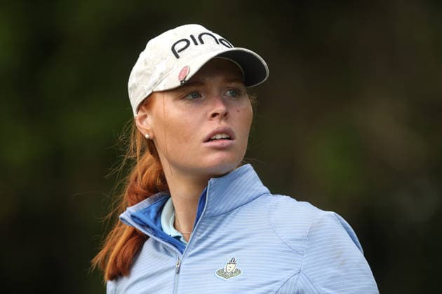 REPRO FREE *PRESS RELEASE NO REPRODUCTION FEE* EDITORIAL USE ONLY East of Ireland Women s Amateur Open, Woodbrook Golf Club, Dublin 12 6 2026 Anna Dawson Anna Dawson 12 6 2026  Copyright: x INPHO BryanxKeanex BK1_9989 copy