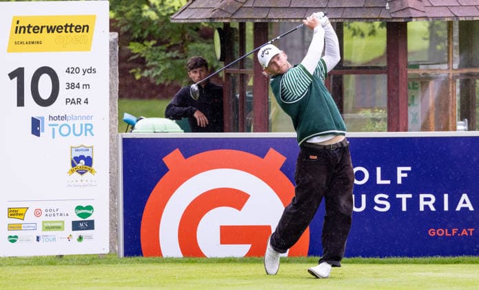 GOLF - Interwetten Open HAUS,AUSTRIA,12.JUN.26 - GOLF - HotelPlanner Tour, Interwetten Open, Golfclub Schladming. Image shows Nick Bachem (GER).  GEPAxpictures xHaraldxSteiner