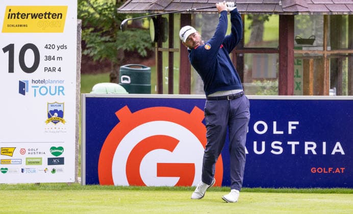 GOLF - Interwetten Open HAUS,AUSTRIA,12.JUN.26 - GOLF - HotelPlanner Tour, Interwetten Open, Golfclub Schladming. Image shows Jacopo Vecchi Fossa (ITA).  GEPAxpictures xHaraldxSteiner