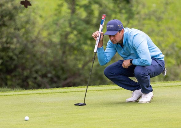 GOLF - Interwetten Open HAUS,AUSTRIA,12.JUN.26 - GOLF - HotelPlanner Tour, Interwetten Open, Golfclub Schladming. Image shows Benjamin Rusch (SUI).  GEPAxpictures xHaraldxSteiner