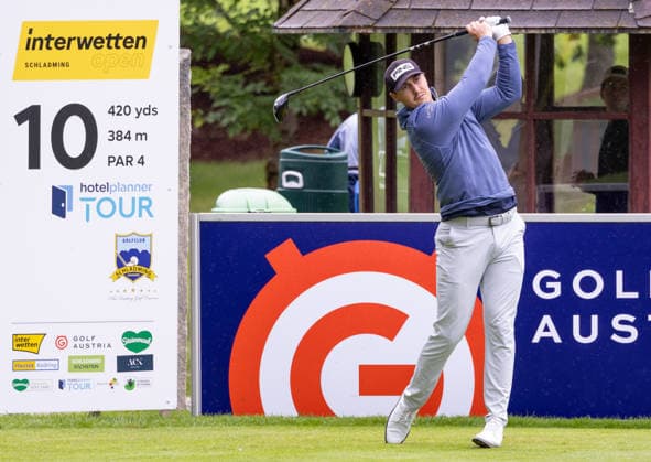 GOLF - Interwetten Open HAUS,AUSTRIA,12.JUN.26 - GOLF - HotelPlanner Tour, Interwetten Open, Golfclub Schladming. Image shows Philipp Katich (GER).  GEPAxpictures xHaraldxSteiner