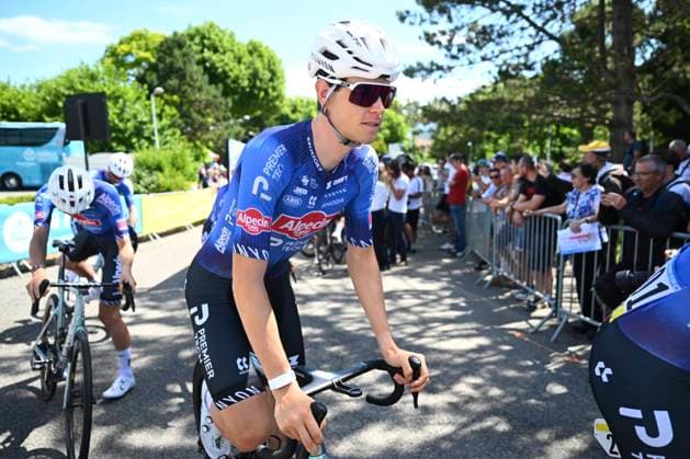 Tour Auvergne - Rhone-Alpes 2026 Stage 6 CREST-VOLAND, FRANCE - JUNE 12 : Belmans Lennert (BEL) of Alpecin - Premier Tech during stage 6 of the 78th edition of Tour Auvergne - Rhone-Alpes an UCI World Tour 2.UWT cycling road race stage for Men Elite of 182.3 km with start in Saint-Vulbas and finish in Crest-Voland on June 12, 2026 in Crest-Voland, France, 12 06 2026 ( Motordriver Guy De Vuyst - Crest-Voland France  Copyright: xVincentxKalutx