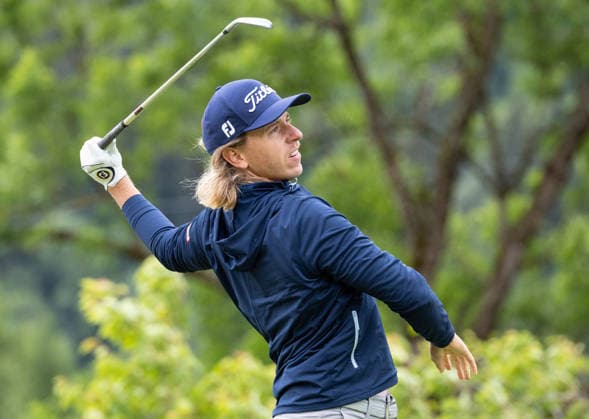 GOLF - Interwetten Open HAUS,AUSTRIA,12.JUN.26 - GOLF - HotelPlanner Tour, Interwetten Open, Golfclub Schladming. Image shows Anton Albers (GER).  GEPAxpictures xHaraldxSteiner