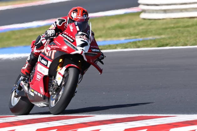 MOTORSPORTS - Superbike - Pirelli Emilia Romagna Round Photo by IPA ABACAPRESS.COM85604666 - Iker Lecuona (ITA) on a Ducati Panigale V4R, Aruba.It Racing - Ducati, during the FIM Superbike World Championship, WM, Weltmeisterschaft Pirelli Emilia Romagna Round at the Misano World Circuit Marco Simoncelli, Misano Adriatico, Italy on June 12, 2026 during the Pirelli Emilia Romagna Round, World Superbike (SBK) race in Italy, Italy, June 12, 2026 Italy Italy  Copyright: xIPAxSport ABACAx