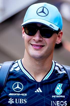 BARCELONA - Formula 1 driver George Russell of Mercedes AMG-Petronas Formula One Team during the Formula 1 Spain-Catalonia at the Circuit de Barcelona-Catalunya on June 12, 2026 in Barcelona, Spain. (Photo by DeFodi Images) -