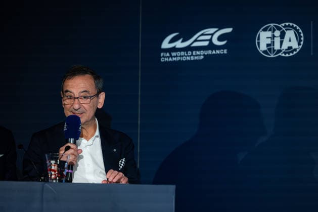 24 HEURES DU MANS 2026 - FRIDAY FILLON Pierre (fra), President of ACO, portrait at the ACO press conference, PK, Pressekonferenz during the 24 Hours of Le Mans 2026, 4th round of the 2026 FIA World Endurance Championship, on June 12, 2026 on the Circuit des 24 Heures du Mans in Le Mans, France -  Copyright: xGERMAINxHAZARDx