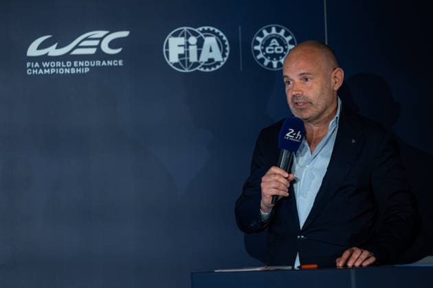 24 HEURES DU MANS 2026 - FRIDAY LEQUIEN FrÃ dÃ ric (fra), CEO of the FIA World Endurance Championship, portrait at the ACO press conference, PK, Pressekonferenz during the 24 Hours of Le Mans 2026, 4th round of the 2026 FIA World Endurance Championship, on June 12, 2026 on the Circuit des 24 Heures du Mans in Le Mans, France -  Copyright: xGERMAINxHAZARDx