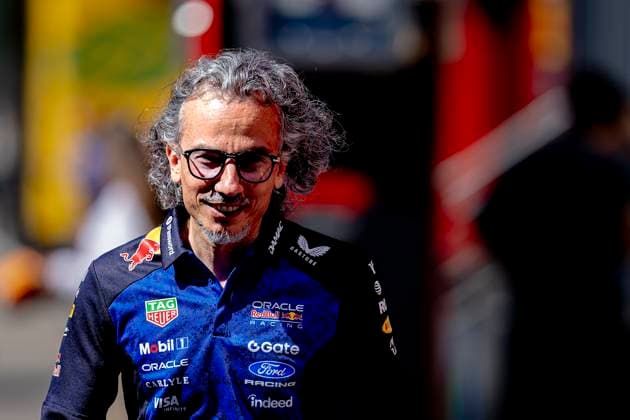BARCELONA - Oracle Red Bull Racing Team Principal Laurent Mekies during the Formula 1 Spain-Catalonia at the Circuit de Barcelona-Catalunya on June 12, 2026 in Barcelona, Spain. (Photo by DeFodi Images) -
