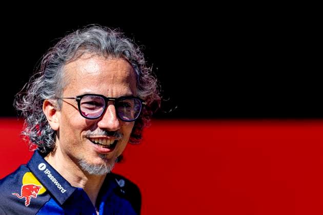 BARCELONA - Oracle Red Bull Racing Team Principal Laurent Mekies during the Formula 1 Spain-Catalonia at the Circuit de Barcelona-Catalunya on June 12, 2026 in Barcelona, Spain. (Photo by DeFodi Images) -