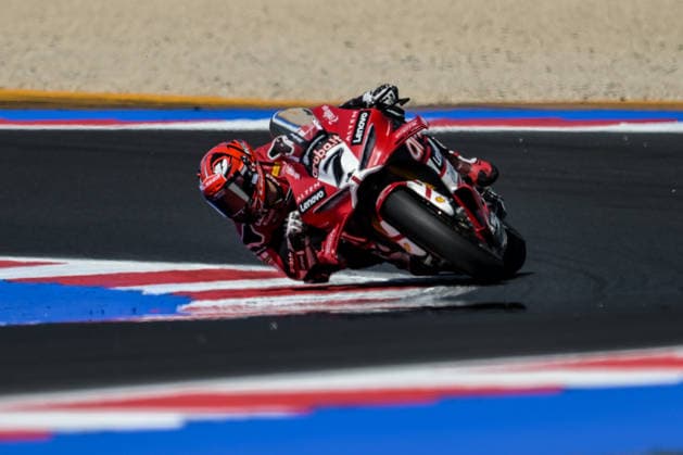 IPA85605211 - Iker Lecuona (ESP) on the Ducati Panigale V4R for Aruba.It Racing – Ducati during the Pirelli Emilia Romagna Round of the World Superbike (SBK) Championship in Italy, June 12, 2026  Copyright: xAlessioxMarini IPAxSportx xx 85605211