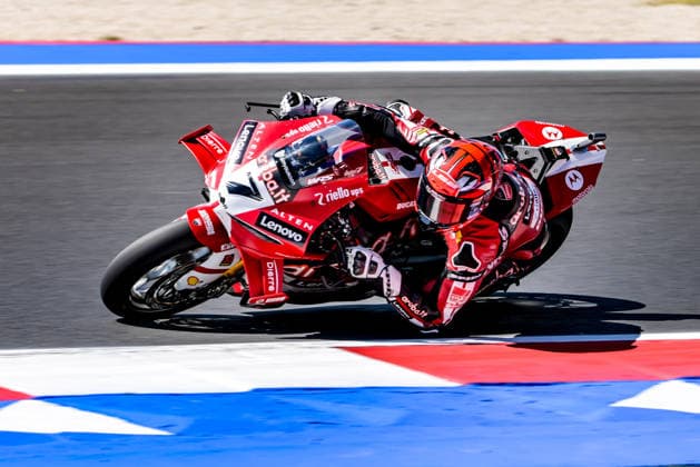 IPA85605213 - Iker Lecuona (ESP) on the Ducati Panigale V4R for Aruba.It Racing – Ducati during the Pirelli Emilia Romagna Round of the World Superbike (SBK) Championship in Italy, June 12, 2026  Copyright: xAlessioxMarini IPAxSportx xx 85605213