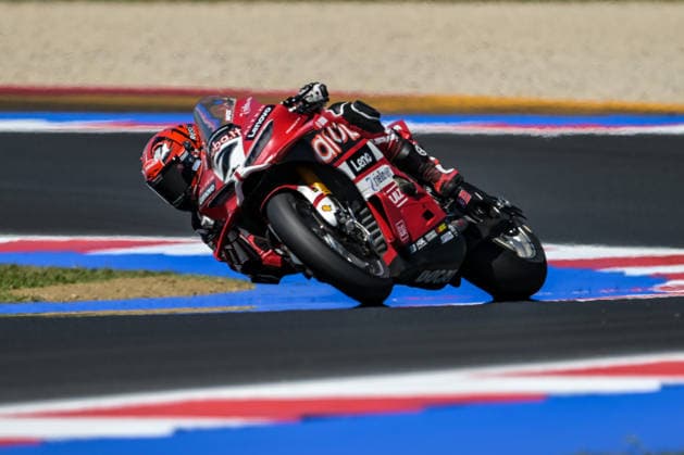 IPA85605215 - Iker Lecuona (ESP) on the Ducati Panigale V4R for Aruba.It Racing – Ducati during the Pirelli Emilia Romagna Round of the World Superbike (SBK) Championship in Italy, June 12, 2026  Copyright: xAlessioxMarini IPAxSportx xx 85605215