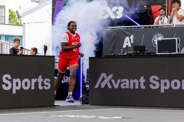 BASKETBALL - FIBA 3x3 World Tour VIENNA,AUSTRIA,12.JUN.26 - BASKETBALL - FIBA 3x3 World Tour. Image shows Janet Osahumwense Oriakhi (AUT).  GEPAxpictures xPhilippxBrem
