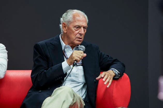 F1 - BARCELONA-CATALUNYA GRAND PRIX 2026 Marco Tronchetti Provera, Pirelli Executive Vice President and Chairman of Fondazione Pirelli, portrait Pirelli™s 500 Grands Prix book presentation press conference, PK, Pressekonferenz during the Formula 1 Barcelona-Catalunya Grand Prix 2026, 7th round of the 2026 Formula One World Championship, WM, Weltmeisterschaft from June 12 to 14, 2026 on the Circuit de Barcelona-Catalunya, in Montmelo, Spain - MontmeloSpain  Copyright: xXavixBonillax