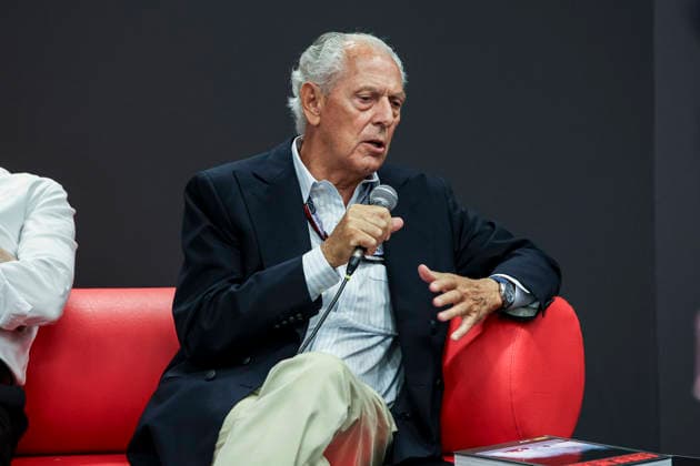 F1 - BARCELONA-CATALUNYA GRAND PRIX 2026 Marco Tronchetti Provera, Pirelli Executive Vice President and Chairman of Fondazione Pirelli, portrait Pirelli™s 500 Grands Prix book presentation press conference, PK, Pressekonferenz during the Formula 1 Barcelona-Catalunya Grand Prix 2026, 7th round of the 2026 Formula One World Championship, WM, Weltmeisterschaft from June 12 to 14, 2026 on the Circuit de Barcelona-Catalunya, in Montmelo, Spain - MontmeloSpain  Copyright: xXavixBonillax