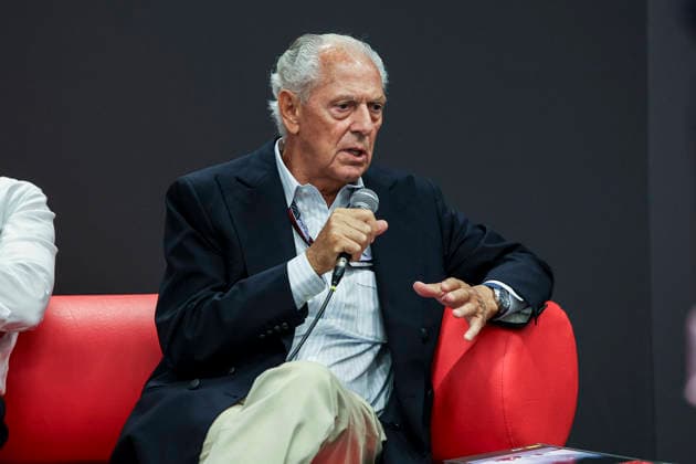F1 - BARCELONA-CATALUNYA GRAND PRIX 2026 Marco Tronchetti Provera, Pirelli Executive Vice President and Chairman of Fondazione Pirelli, portrait Pirelli™s 500 Grands Prix book presentation press conference, PK, Pressekonferenz during the Formula 1 Barcelona-Catalunya Grand Prix 2026, 7th round of the 2026 Formula One World Championship, WM, Weltmeisterschaft from June 12 to 14, 2026 on the Circuit de Barcelona-Catalunya, in Montmelo, Spain - MontmeloSpain  Copyright: xXavixBonillax