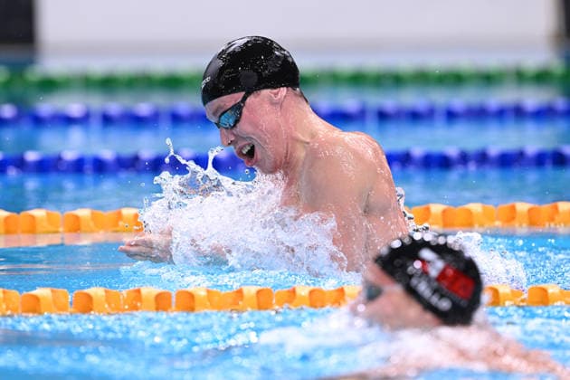SWIMMING AUSTRALIAN TRIALS, Zac Stubblety-Cook in action during the Men s 200m Breaststroke on day 5 of the 2026 Australian Swimming Trials at Sydney Olympic Park Aquatic Centre in Sydney, Friday, June 12, 2026. ( NO ARCHIVING, EDITORIAL USE ONLY SYDNEY NEW SOUTH WALES AUSTRALIA  Copyright: xDEANxLEWINSx 20260612119710707380