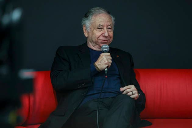 F1 - BARCELONA-CATALUNYA GRAND PRIX 2026 Jean Todt, United Nations Special Envoy for Road Safety portrait Pirelli™s 500 Grands Prix book presentation press conference, PK, Pressekonferenz during the Formula 1 Barcelona-Catalunya Grand Prix 2026, 7th round of the 2026 Formula One World Championship, WM, Weltmeisterschaft from June 12 to 14, 2026 on the Circuit de Barcelona-Catalunya, in Montmelo, Spain - MontmeloSpain  Copyright: xXavixBonillax