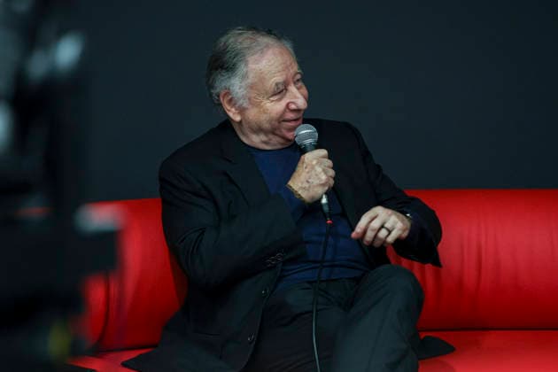 F1 - BARCELONA-CATALUNYA GRAND PRIX 2026 Jean Todt, United Nations Special Envoy for Road Safety portrait Pirelli™s 500 Grands Prix book presentation press conference, PK, Pressekonferenz during the Formula 1 Barcelona-Catalunya Grand Prix 2026, 7th round of the 2026 Formula One World Championship, WM, Weltmeisterschaft from June 12 to 14, 2026 on the Circuit de Barcelona-Catalunya, in Montmelo, Spain - MontmeloSpain  Copyright: xXavixBonillax