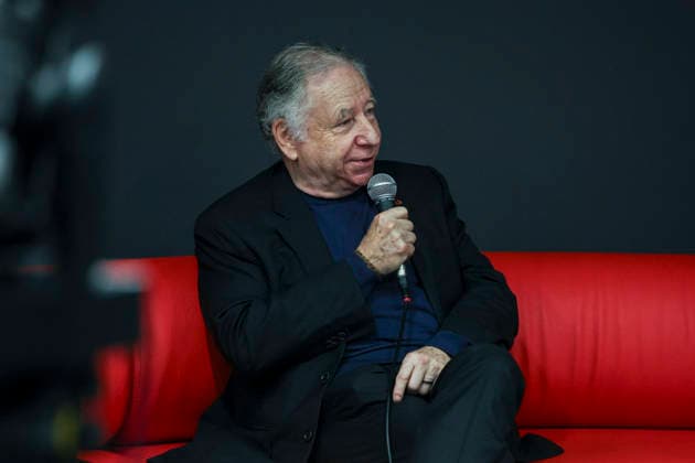 F1 - BARCELONA-CATALUNYA GRAND PRIX 2026 Jean Todt, United Nations Special Envoy for Road Safety portrait Pirelli™s 500 Grands Prix book presentation press conference, PK, Pressekonferenz during the Formula 1 Barcelona-Catalunya Grand Prix 2026, 7th round of the 2026 Formula One World Championship, WM, Weltmeisterschaft from June 12 to 14, 2026 on the Circuit de Barcelona-Catalunya, in Montmelo, Spain - MontmeloSpain  Copyright: xXavixBonillax
