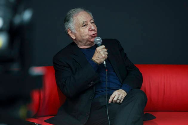 F1 - BARCELONA-CATALUNYA GRAND PRIX 2026 Jean Todt, United Nations Special Envoy for Road Safety portrait Pirelli™s 500 Grands Prix book presentation press conference, PK, Pressekonferenz during the Formula 1 Barcelona-Catalunya Grand Prix 2026, 7th round of the 2026 Formula One World Championship, WM, Weltmeisterschaft from June 12 to 14, 2026 on the Circuit de Barcelona-Catalunya, in Montmelo, Spain - MontmeloSpain  Copyright: xXavixBonillax