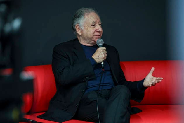 F1 - BARCELONA-CATALUNYA GRAND PRIX 2026 Jean Todt, United Nations Special Envoy for Road Safety portrait Pirelli™s 500 Grands Prix book presentation press conference, PK, Pressekonferenz during the Formula 1 Barcelona-Catalunya Grand Prix 2026, 7th round of the 2026 Formula One World Championship, WM, Weltmeisterschaft from June 12 to 14, 2026 on the Circuit de Barcelona-Catalunya, in Montmelo, Spain - MontmeloSpain  Copyright: xXavixBonillax
