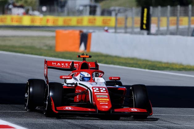 AUTO - FORMULA 3 2026 - BARCELONA 22 GARFIAS JosÃ (mex), Prema Racing, Dallara F3 2025, action during the 3rd round of the 2026 FIA Formula 3 Championship from June 12 to 14, 2026 on the Circuit de Barcelona-Catalunya, in Montmelo, Spain - MontmeloSpain  Copyright: xEricxAlonsox